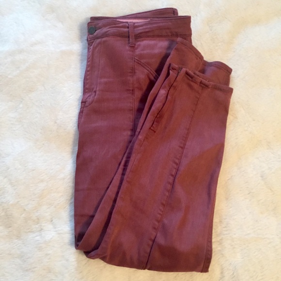 Pistola dusty rose ponte ankle zip skinny jeans - Picture 2 of 7